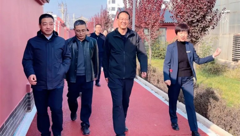 定西市民政局党组书记一行莅临PG电子康养考察纪实