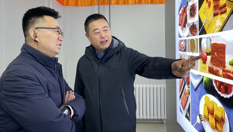 甘肃省食物清静增进会会长王庆邦一行莅临PG电子康健调研—助力功效食物行业高质量生长